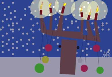 Weihnachten 2012 Elch by Molten Brain